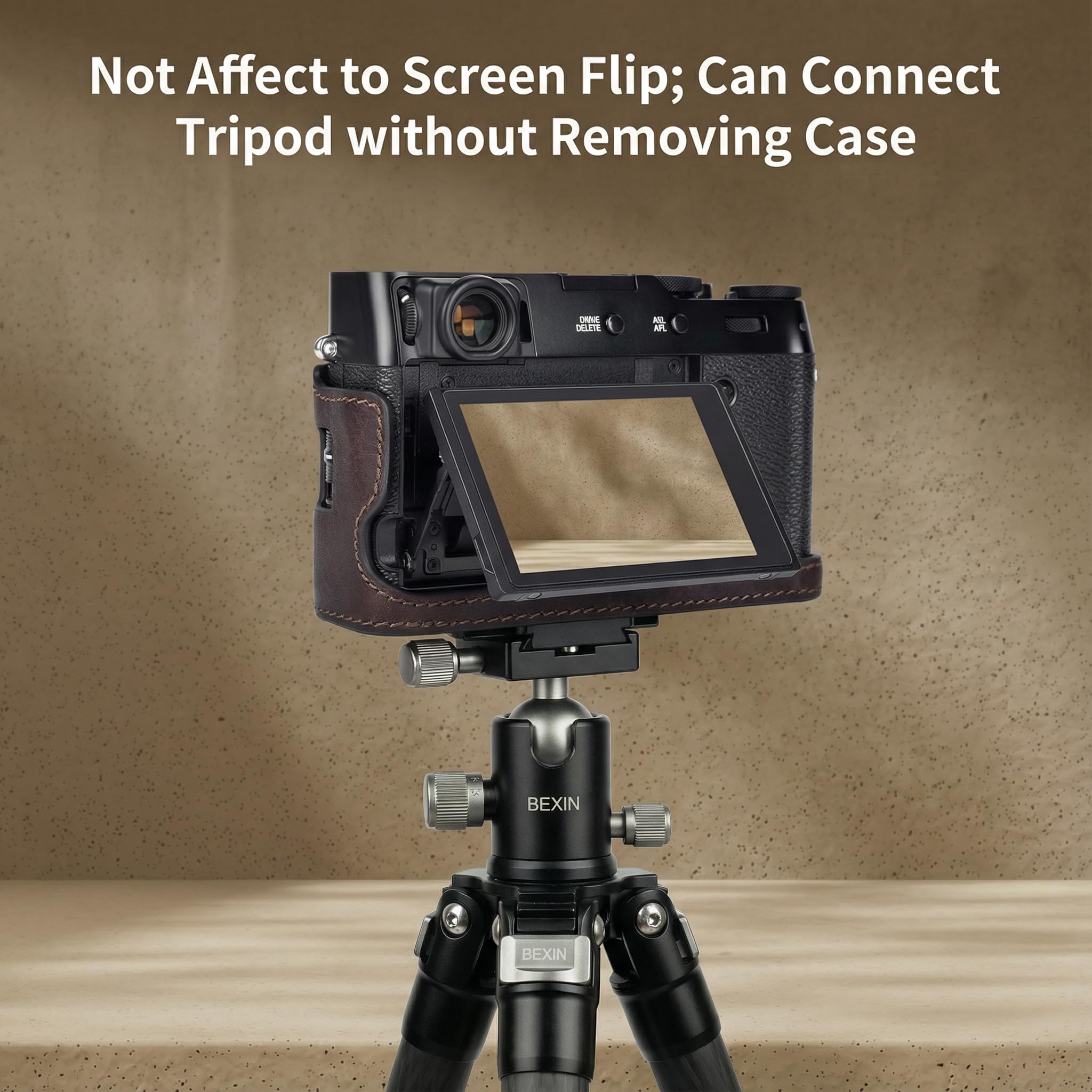 Amazon.com : MUZIRI KINOKOO Half Case for Fujifilm X100VI - Retro